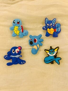 Pokemon Croc Charms, Jibbitz - Set #26